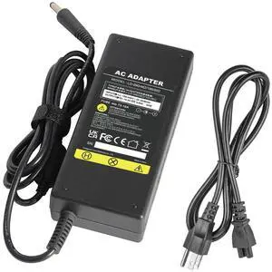 Tronovia AC Adapter Power Cord For Dell Inspiron 15 3520 3521 Ac Power Adapter Charger Laptop 90W 19.5V