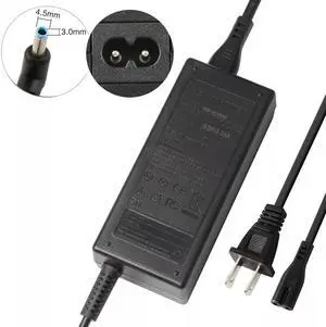 Tronovia 65W For HP Charger Probook Stream AC Adapter Power Supply Blue Tip 4.5*3.0mm