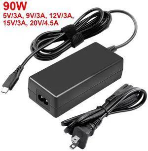 Tronovia 90W For HP Laptop Charger Power Adapter Type C USB-C