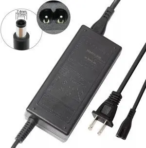 Tronovia Ac Adapter with 2 Prong for HP 19-2113w All-in-One AIO computer power supply ac adapter cord charger 65W