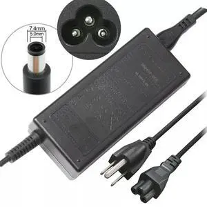 Tronovia Ac Adapter with 3 Prong for HP 19-2113w All-in-One AIO computer power supply ac adapter cord charger 65W
