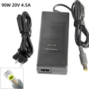 Tronovia 90W 20V Adapter Charger for Laptop Lenovo ThinkPad Z/T/X/L Series Edge 7.9*5.5mm