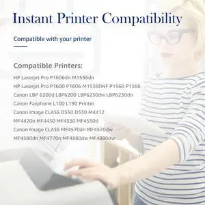 Tronovia 1 Pack Toner Cartridges For Canon 128 Imageclass MF4412 MF4412dn MF4580 D550