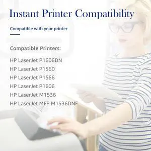 Tronovia 10 PK Toner Cartridge replace for HP CE278 LaserJet P1560 P1566 P1606dn P1600