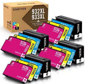 Tronovia 16 Pack Ink Cartridges For HP 932XL 933XL Officejet 6100 6600 6700 7612 7110
