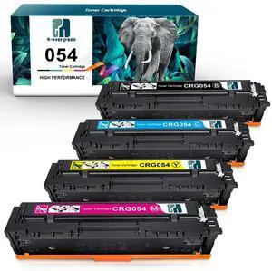 Tronovia 4x BCMY Toner Replace for Canon 054 imageClASS MF641cw MF644cdw MF645C MF642cdw