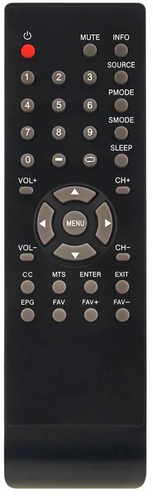 Tronovia Replace Remote Control for RCA TV RLC4686A-B RLC4062A RLED1526A RLDED5078A-D RLED3219A