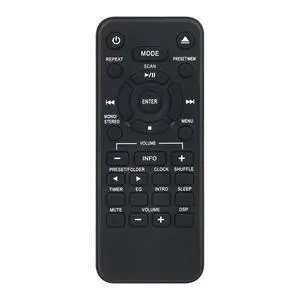 Tronovia Replace Remote Control for JVC Wireless All-in-one DAB Hi-Fi System RD-D90 RM-SRDD90R
