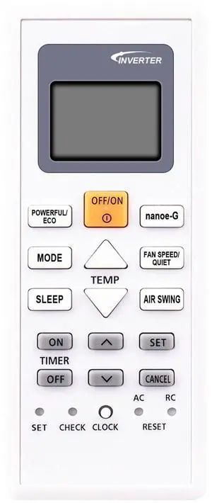 Tronovia Replace AC Remote Control for Panasonic Air Conditioner A75C00350 A75C04239