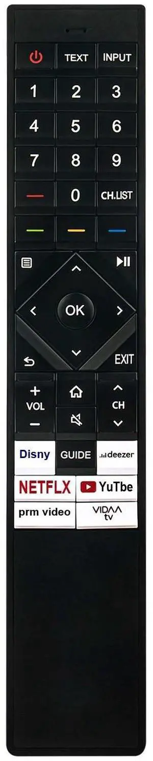 Tronovia Replace Remote Control for Hisense TV 85U8K 75U8K 65U8K 55U8K 100U8K 55U88KM ERF6N64H