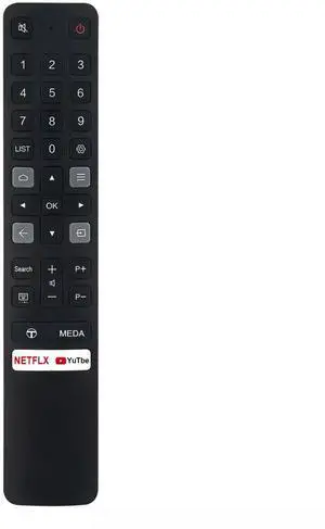 Tronovia Replace Remote Control for TCL Android Smart TV 40S334 43S434 55S434 55S434CA RC901V