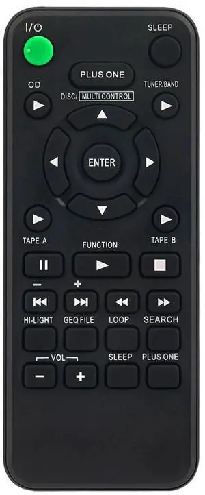 Tronovia Replace Remote Control for Sony Mini Hi-Fi HCD-MC1 HDC-MC1 MHC-MC1 MHC-F150 RM-SF150