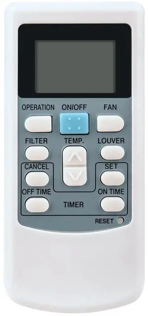 Tronovia Replace A/C Remote Control for Hitachi PC-LH3A PC-LH6 PC-LH6Q PCLH3B Air Conditioner