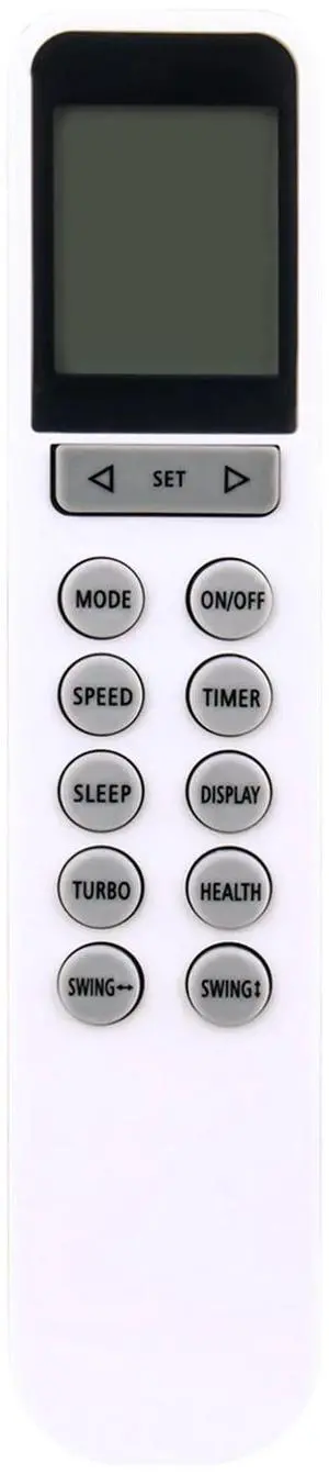 Tronovia Replace AC Remote Control for AUX Fusion Air Conditioner YKR-N/001E YK-N/301E YKR-N/002E