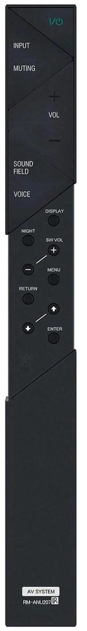 Tronovia Replace Remote Control for Sony HT-XT1 HT-ST5 SA-WST5 SA-ST5 RM-ANU208 RM-ANU207