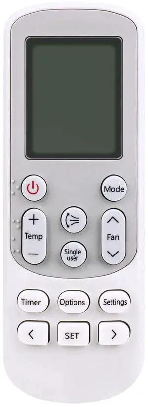 Tronovia Replace Remote Control for Samsung A/C Unit AR12FSFPESNNEU AJ012TNJDCH DB93-1463T