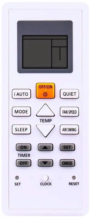Tronovia Replace A/C Remote Control for Panasonic Air Conditioner A75C03580 A75C00410 A75C04239