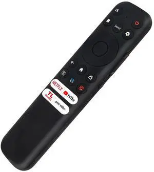 Tronovia Replace Remote Control for TCL S546 R646 MiniLED QLED 4K UHD Google Smart TV RC902N FMR1