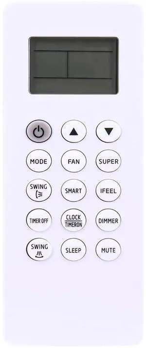 Tronovia Replace AC Remote Control for Beko Arcelik Air Conditioner DG11Q1-01 DG11Q1-02