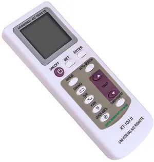 Tronovia Replace Universal AC Remote Control for Fujitsu AUX Hitachi Sharp Hisense KT-109 II