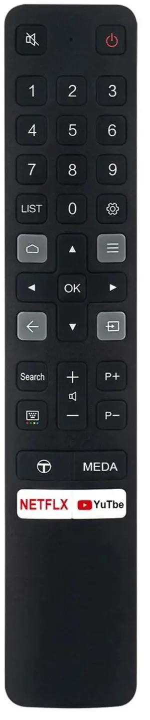Tronovia Replace Remote Control for TCL TV 32S330 43S430 55S430 55Q637 65Q637 06-BTZNYY-ARC901V