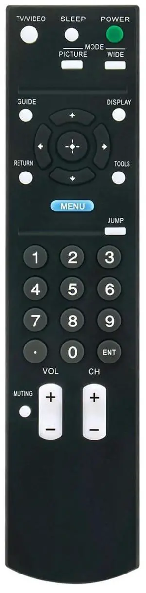 Tronovia Replace Remote Control for Sony LCD Digital Color TV KDL-32ML130 KDL-26ML130 RM-YD021