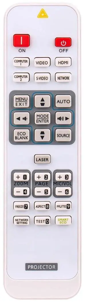 Tronovia Replace Remote Control for BenQ Projectors MW767 MX822ST MX720 MW721 MS630ST MW632ST