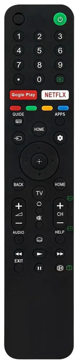 Tronovia Replace Remote Control for Sony OLED TV KD-65X9500G KD-43X8000H KD-49X8000H RMF-TX500P