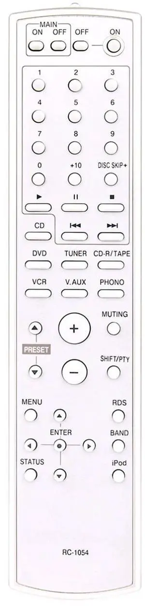 Tronovia Replace Remote Control for Denon AV Receiver DRA-700AE DRA-700AEDAB DRA-700DAB RC-1054