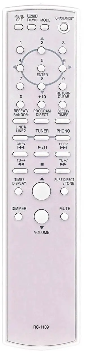 Tronovia Replace Remote Control for Denon RCD-CX1 SCCX101 Super Audio CD Receiver RC-1109