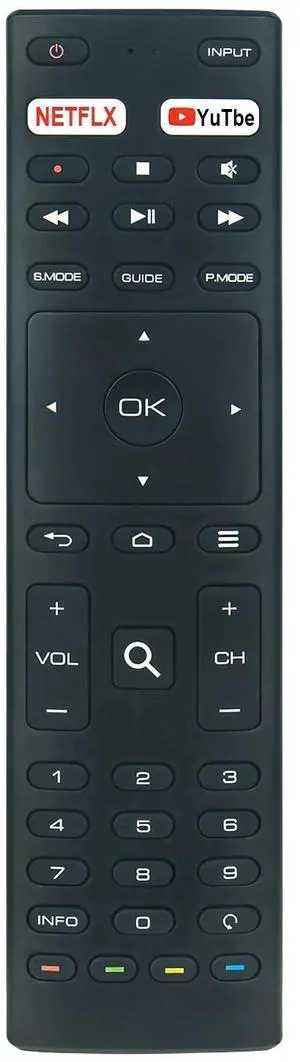 Tronovia Replace Remote Control for JVC RCA Konka Android TV LT-50KB608 RTAQ5033 RM-C3369