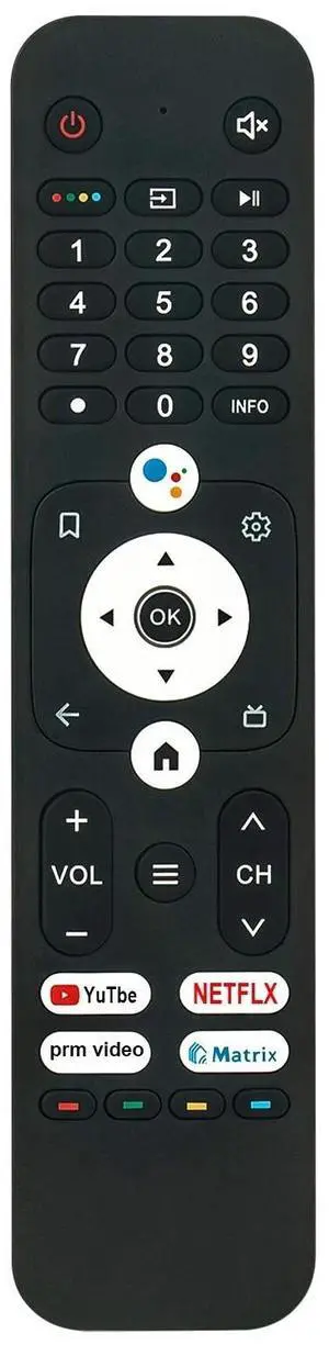 Tronovia Replace Voice Remote Control for Haier TV H32K66UG H43K66UG H50K66UG H50S6UG HTR-U31