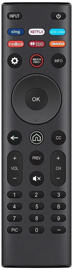 Tronovia Replace Remote Control for Vizio Smart TV E60U-D3 E65-D0 D24F-F1 D24F-G1 D24F-G9 XRT140