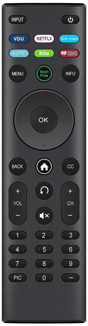 Tronovia Replace Remote Control for VIZIO TV V755-H14 V405-H69 V505-H69 M556-H1 M656-H4 XRT150