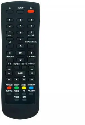 Tronovia Replace Remote Control for Toshiba BDX1300 BDX4300 CSB6012 Blu-ray Disc Player SE-R0420