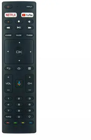Tronovia Replace Voice Remote Control for JVC TV LT-32KB208 LT-50KB608 LT-42KB408 RM-C3363