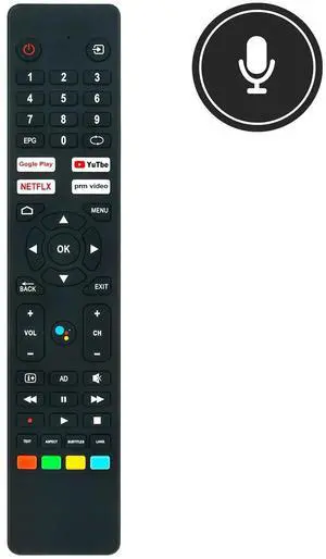 Tronovia Replace Voice Remote Control for Sharp Smart TV BT-VOICERC-20-1 BT-VoiceRC-20-1