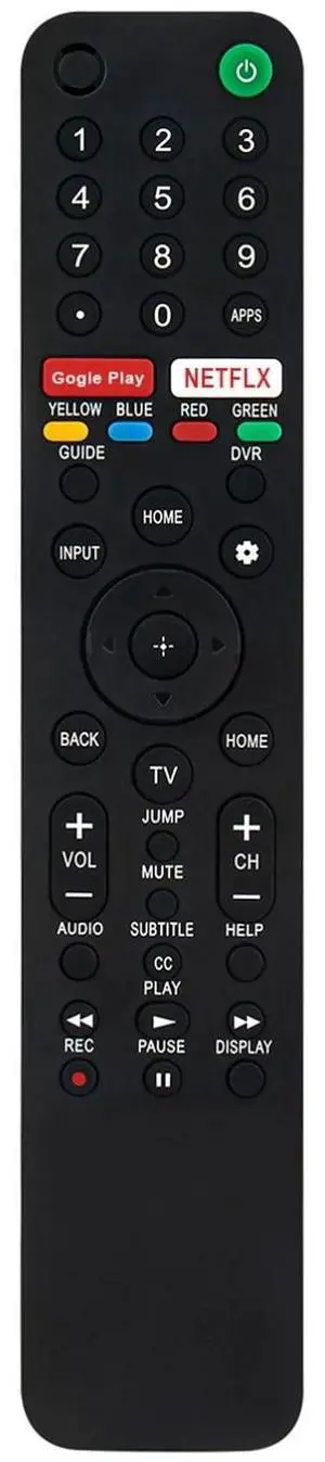 Tronovia Replace Remote Control for Sony TV XBR-55A9G KD-55X75CH XBR-55A8H RMF-TX500U RMF-TX600U