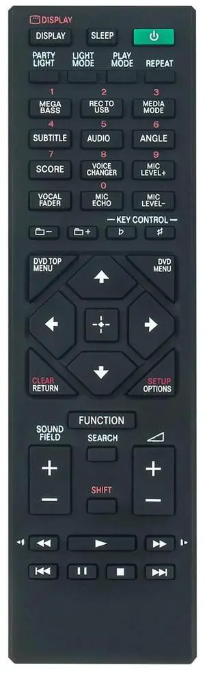 Tronovia Replace Remote Control for Sony AV System MHC-V42D MHC-V73D MHC-V83D MHC-V72D RMT-AM503U