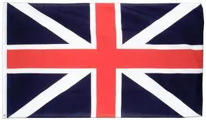 TRONOVIA 3x5 British Union England Jack Kings Colors Premium Quality Flag 3'x5' Banner