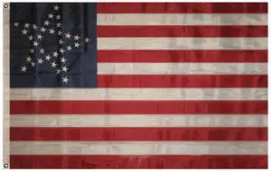 TRONOVIA 3x5 Great Star Union 35 Stars Flag 5X3 Banner Grommets Fade Resistant 100D