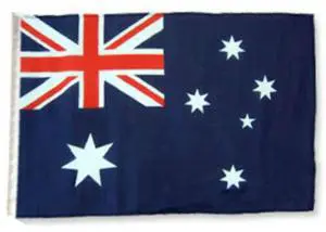 TRONOVIA 12x18 12"x18" Australia Australian Sleeve Flag Boat Car Garden 100D