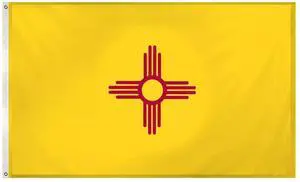TRONOVIA 2x3 New Mexico Flag Super Polyester 2'x3' House Banner Grommets 100D