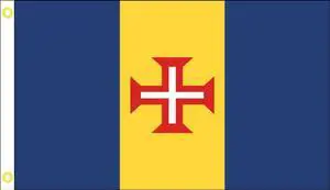 TRONOVIA Madeira 3'x5' Flag 100D FABRIC W/ GROMMETS