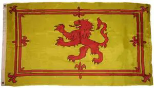 TRONOVIA 3x5 Scotland Rampant Lion Royal Banner Flag Scottish Banner Indoor Outdoor 100D