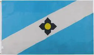 TRONOVIA 2X3 City of Madison, Wisconsin Premium 100D 2'x3' Woven Poly Nylon Flag Banner