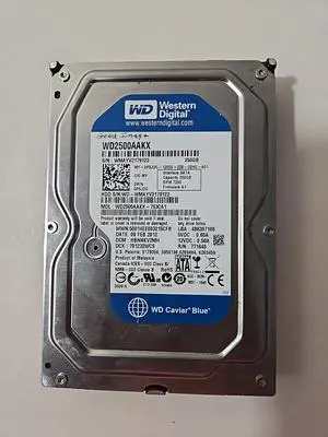 Lot of 10 Western Digital WD2500AAKX 250GB 7.2K 3Gb/s 16MB 3.5in SATA Hard Drive