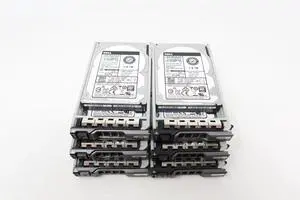 Lot of 6 - VTHDD HUC101818CS4204 Dell 1.8TB 10K 12Gbps 2.5" SAS Hard Drive