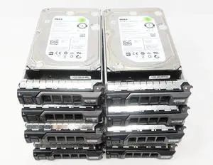 Lot of 10 PRNR6 Dell ST6000NM0034 6TB 7.2K 12G 3.5" SAS Hard Drives Refurbished