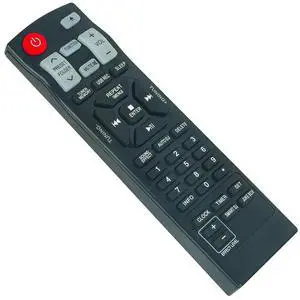 Tronovia Replace Remote Control for LG Mini Hi-Fi System CM9730 CM9730F CM9730FB